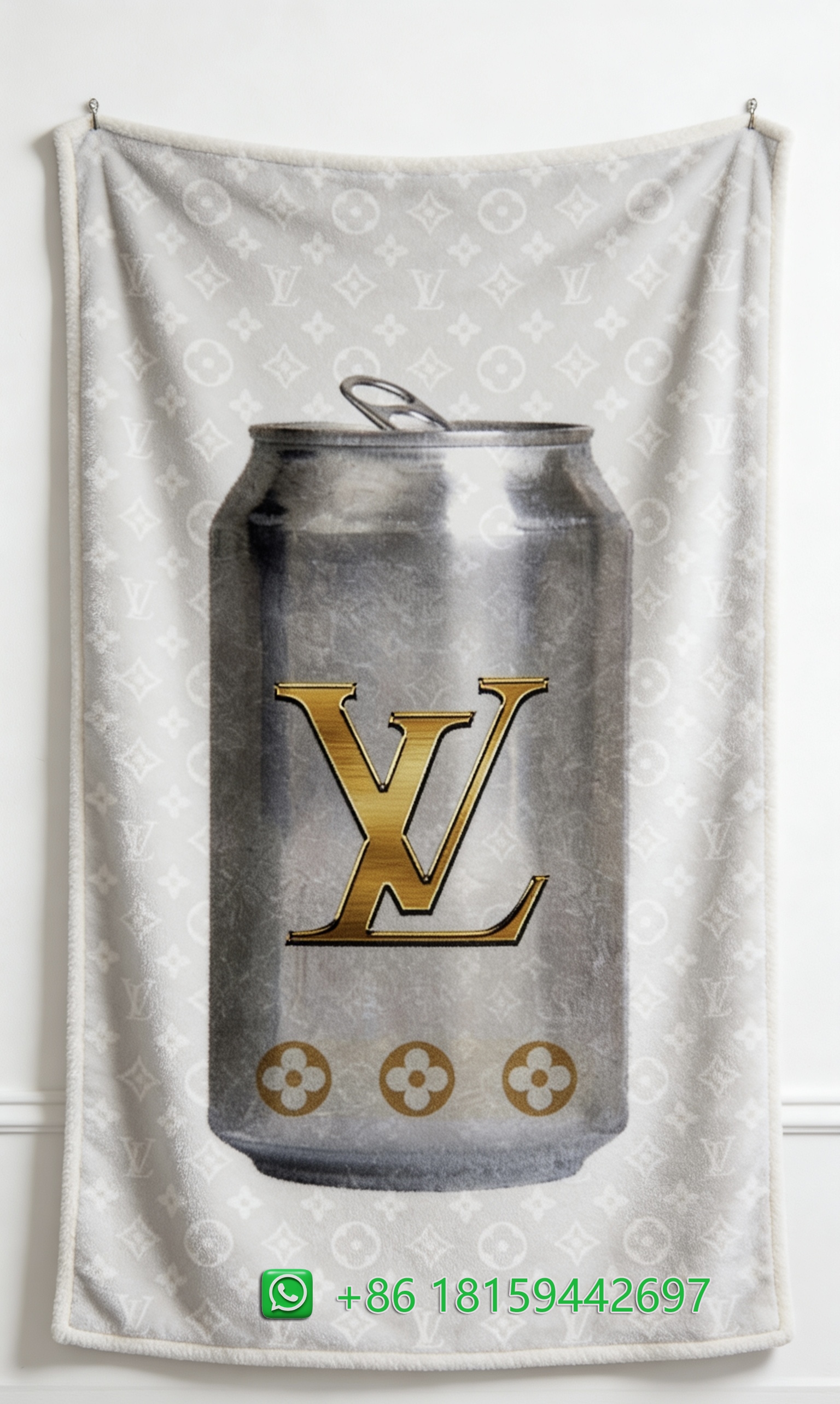 Louis Vuitton Throw Blankets